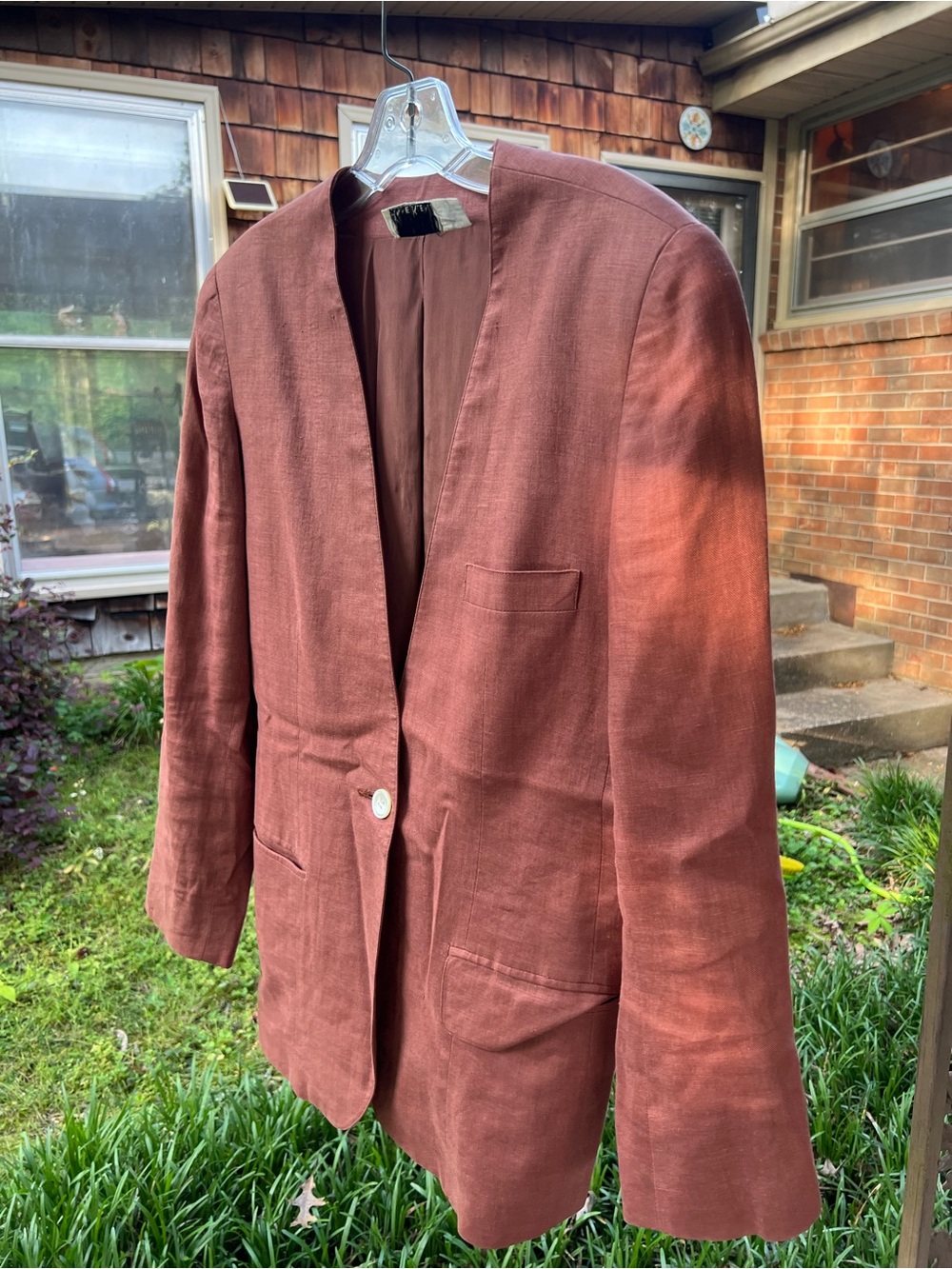 Anne Klein Women’s Linen Blazer